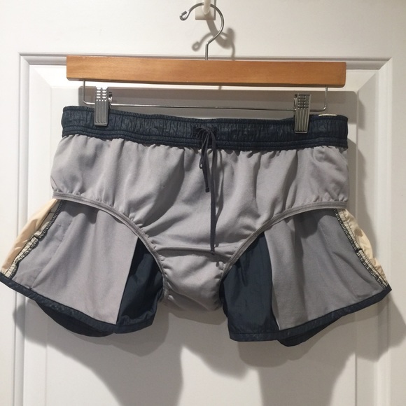 Gap body Fit Dark Grey / Navy Blue & Cream Shorts - Picture 5 of 6